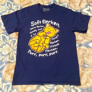 ShirtPunch Soft Kitty / Soft Flerken Big Bang Theory Captain Marvel Mashup Shirt